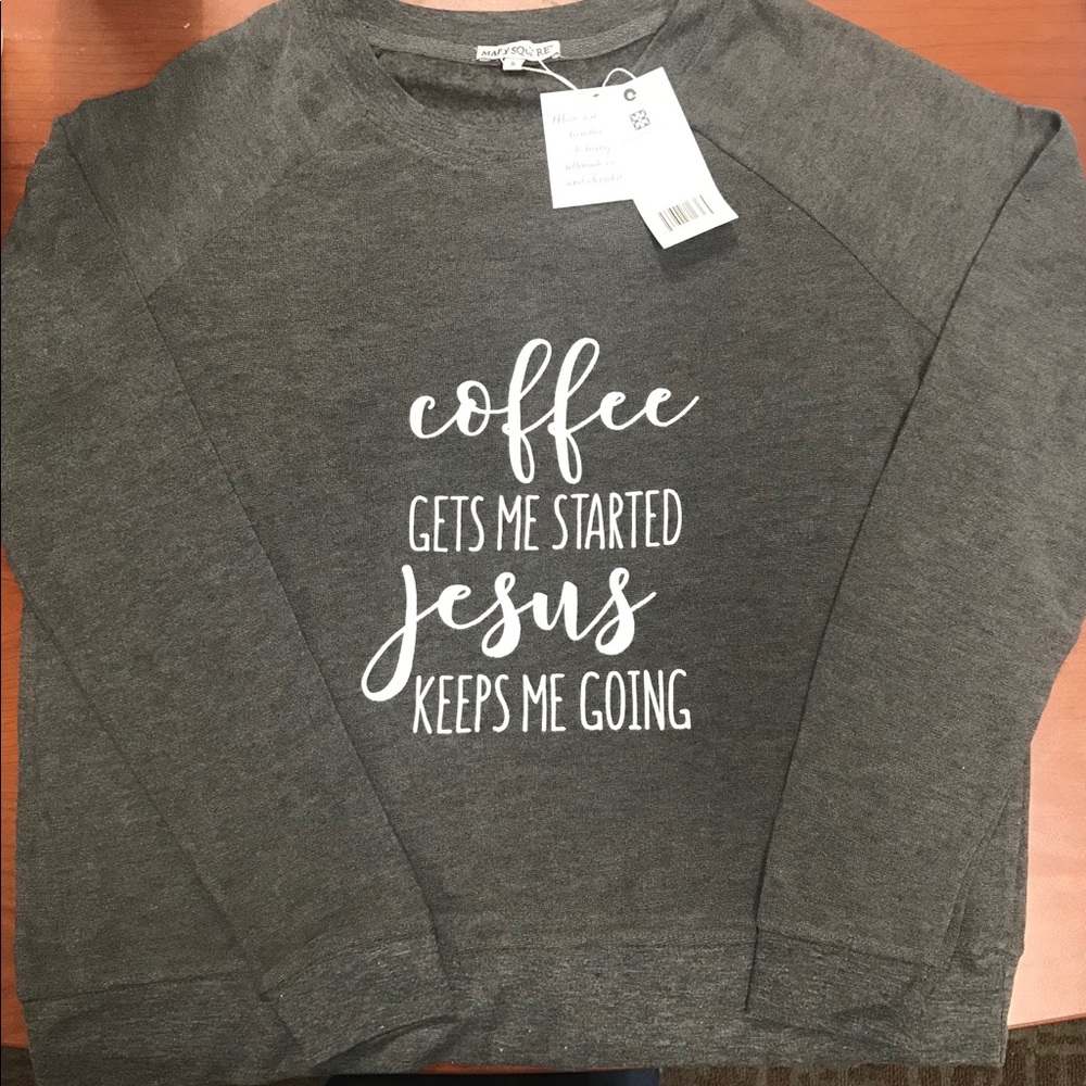 Lightweight Graphic Sweatshirt NWT
